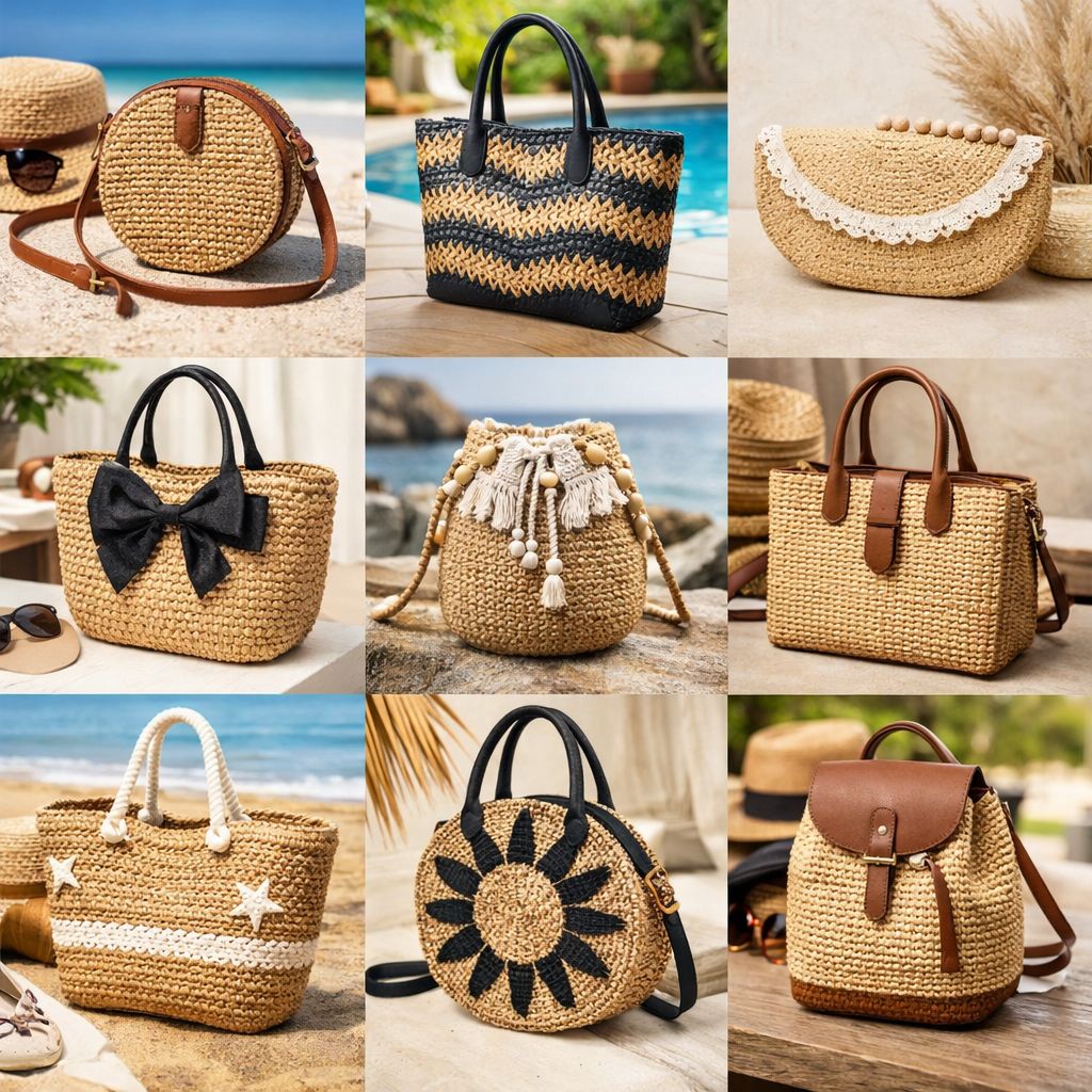 Hasır Çanta Koleksiyonu